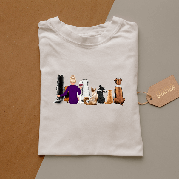 camiseta con perros productos